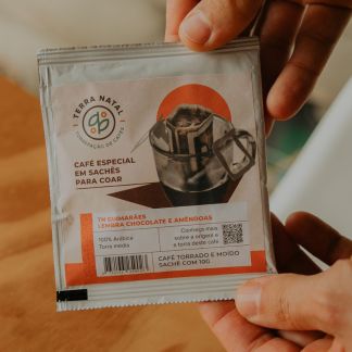 Café TN Guimarães em sachê para coar DRIP COFFEE